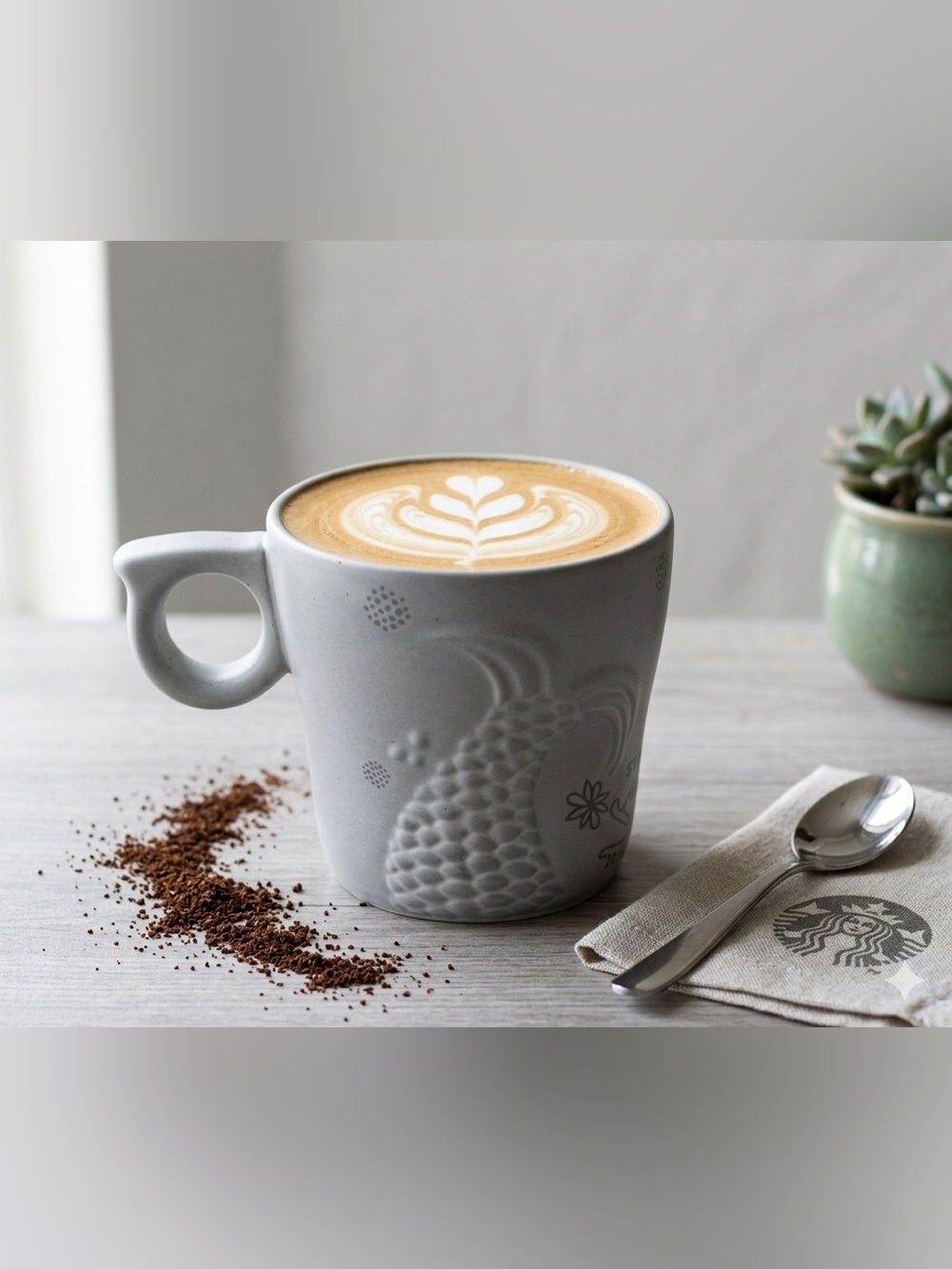 Starbucks Anniversary Collection Mermaid Siren Tail Mug - 12oz